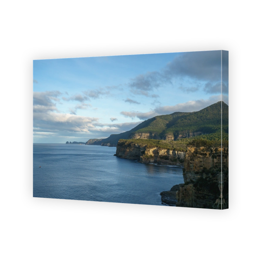 View Of Sea Against Cloudy Sky