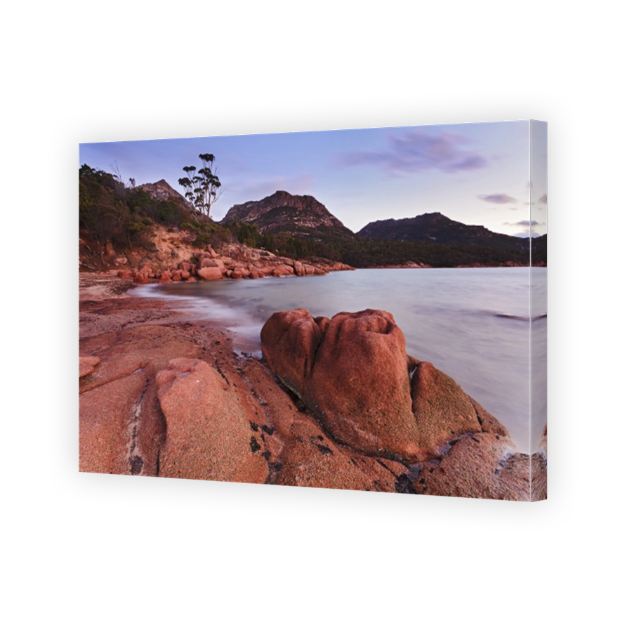 Freycinte Stone Beach sunset