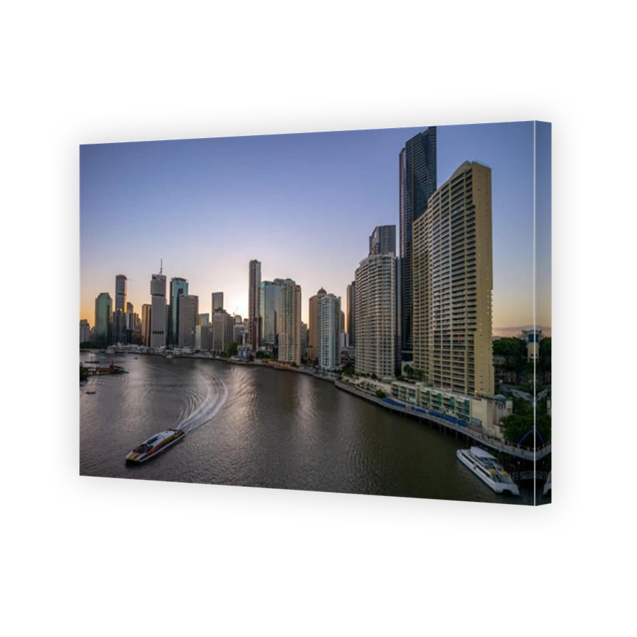 Brisbane skyline, capital of Queensland, Australia