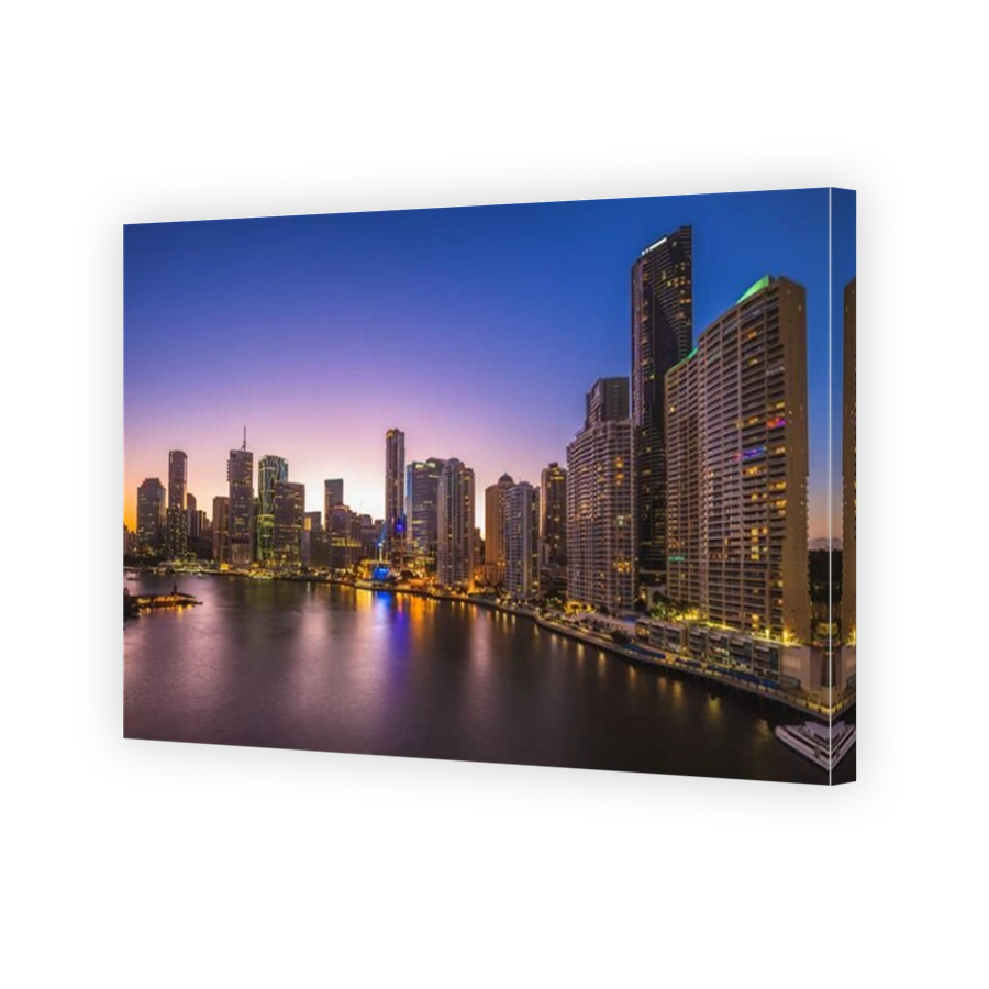 Brisbane skyline, capital of Queensland, Australia