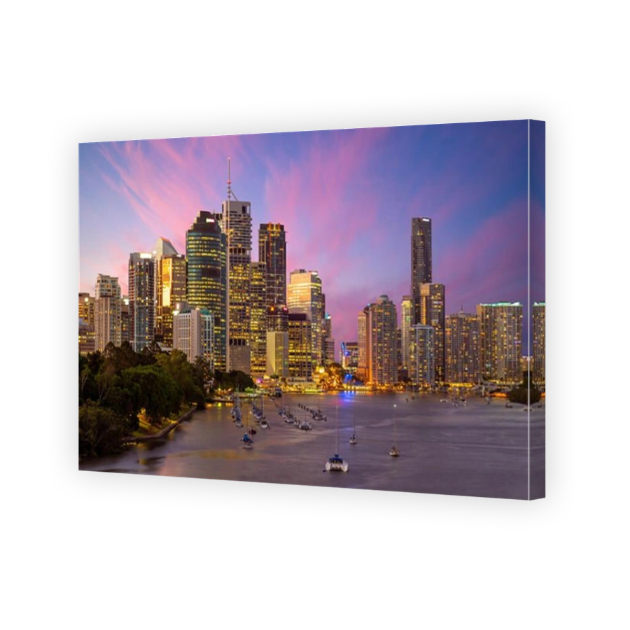 Brisbane skyline, capital of Queensland, Australia