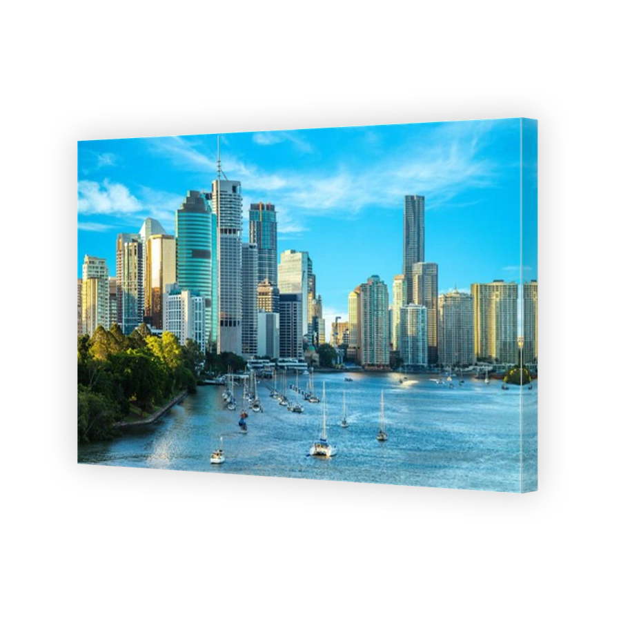 Brisbane skyline, capital of Queensland, Australia