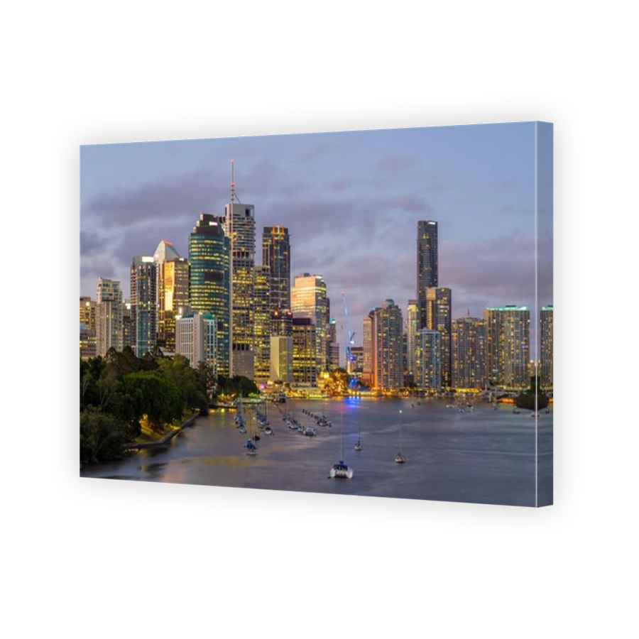 Brisbane skyline, capital of Queensland, Australia
