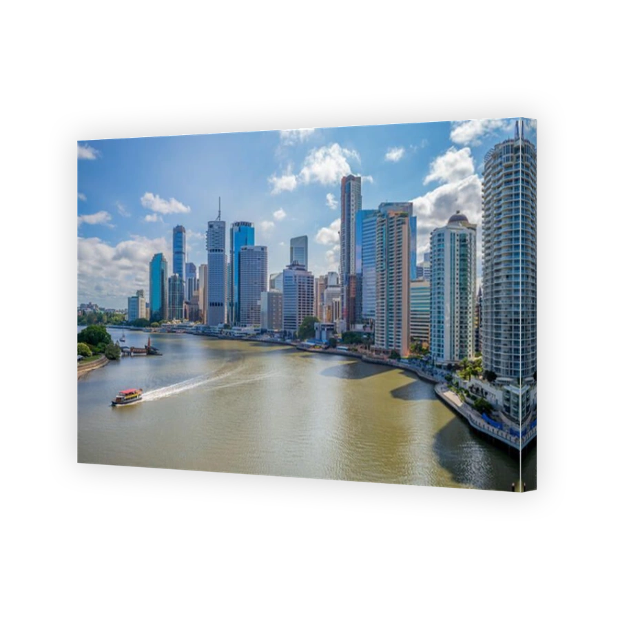 Brisbane skyline, capital of Queensland, Australia