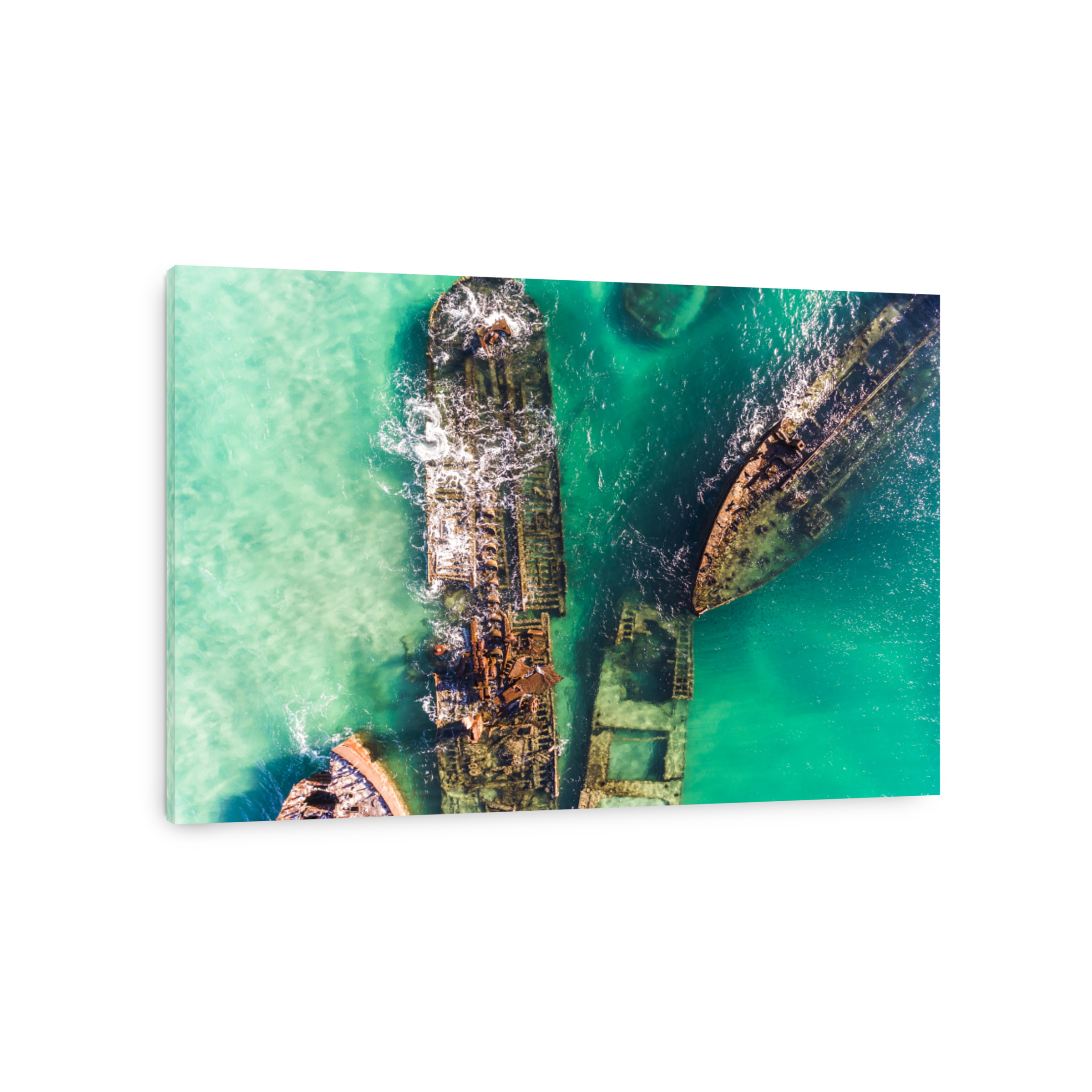 Tangalooma Shipwrecks off Moreton island, Queensland Australia