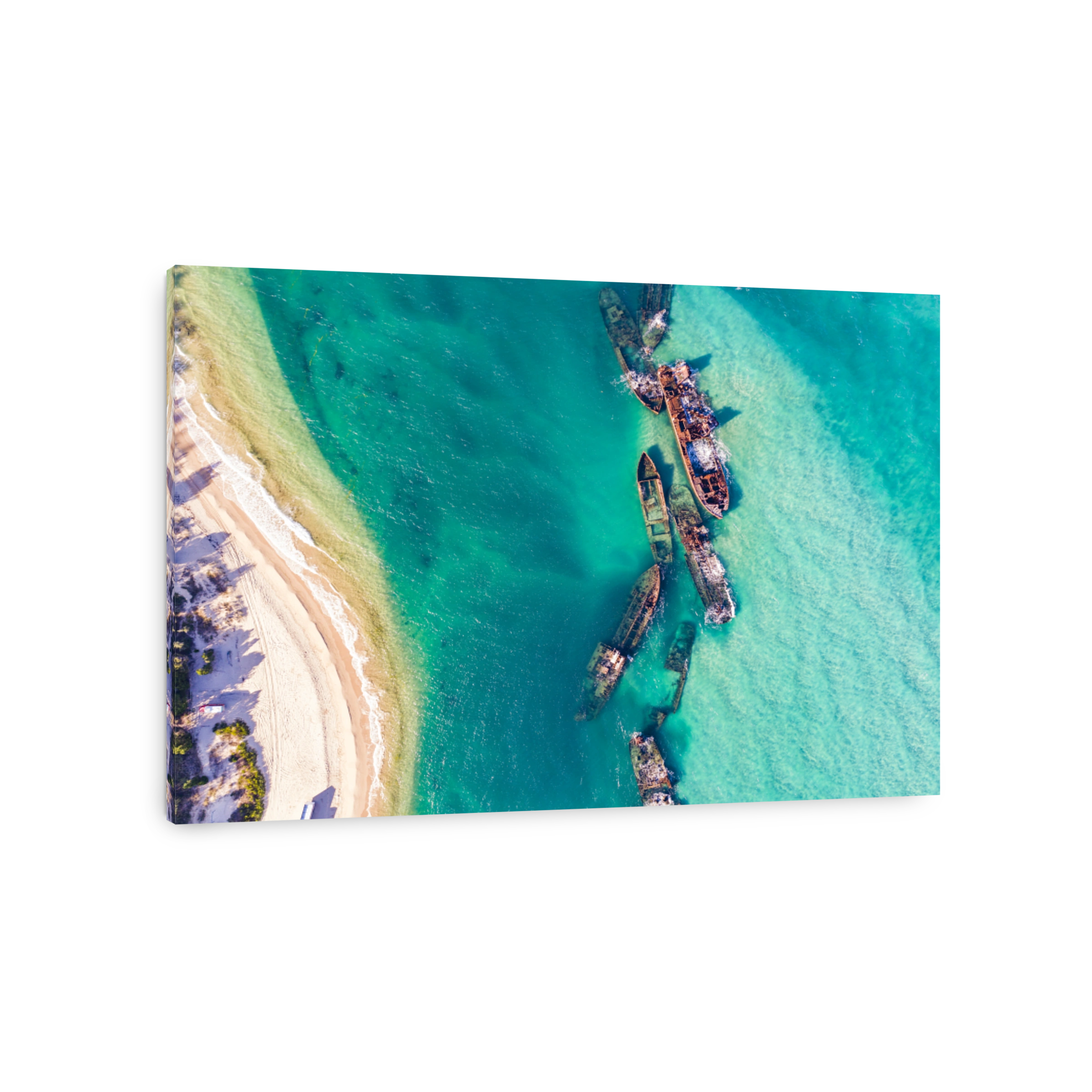 Tangalooma Shipwrecks off Moreton island, Queensland Australia