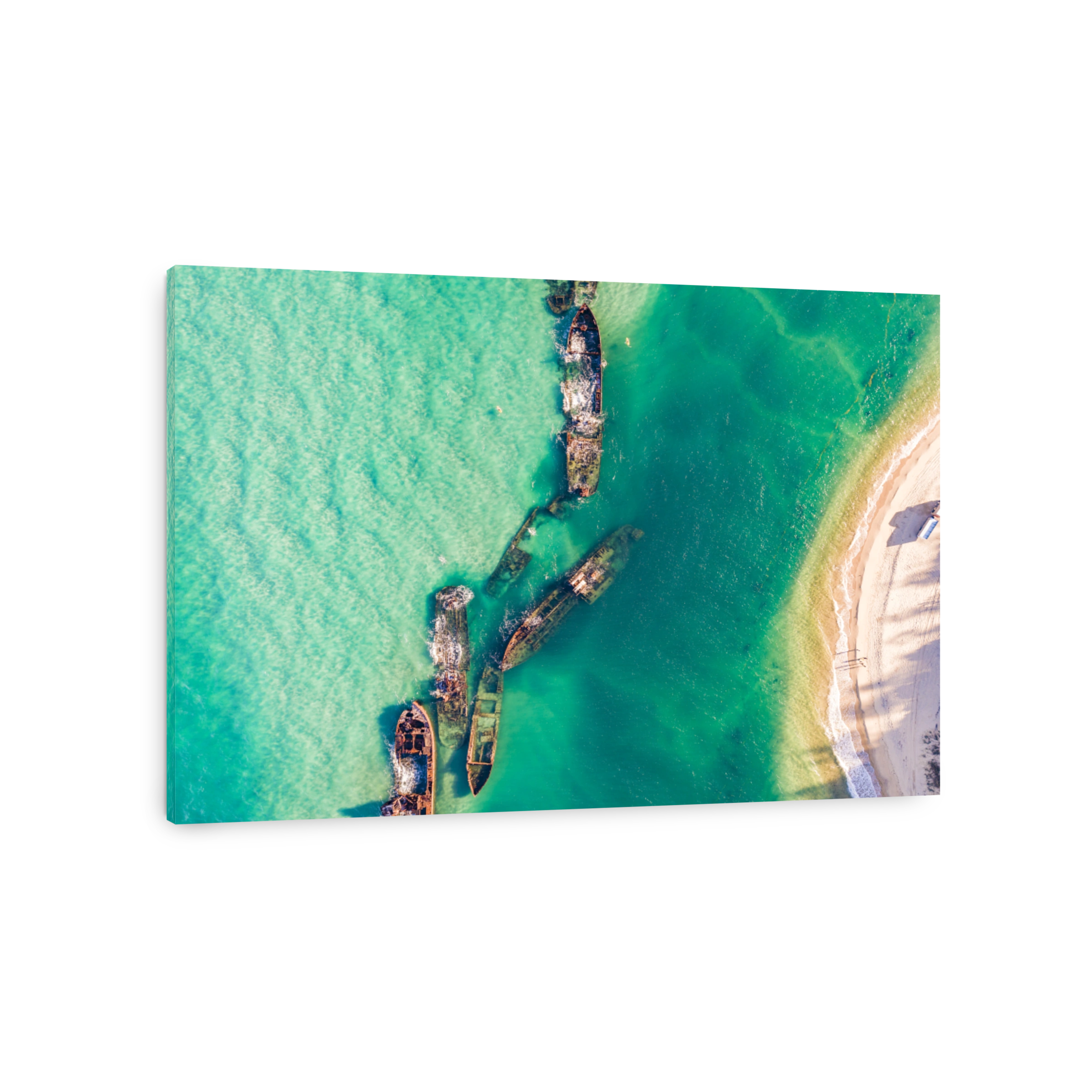 Tangalooma Shipwrecks off Moreton island, Queensland Australia