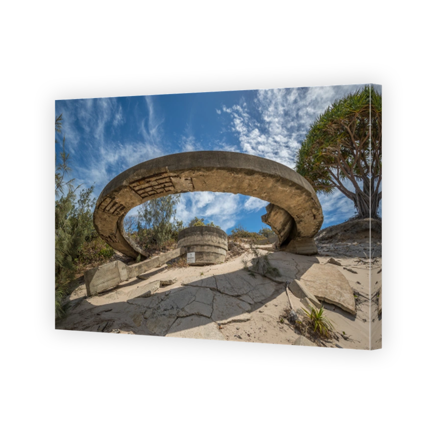 Rous Battery, Moreton Island