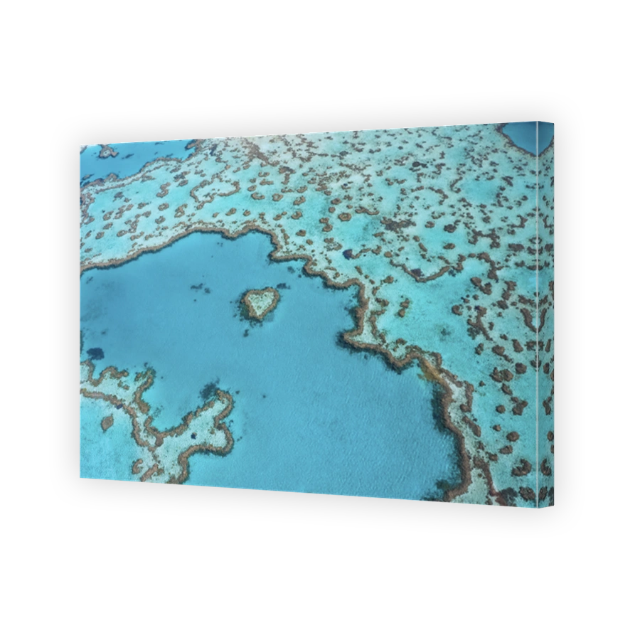 Heart Reef at the Great Barrier Reef, Whitsundays Queensland