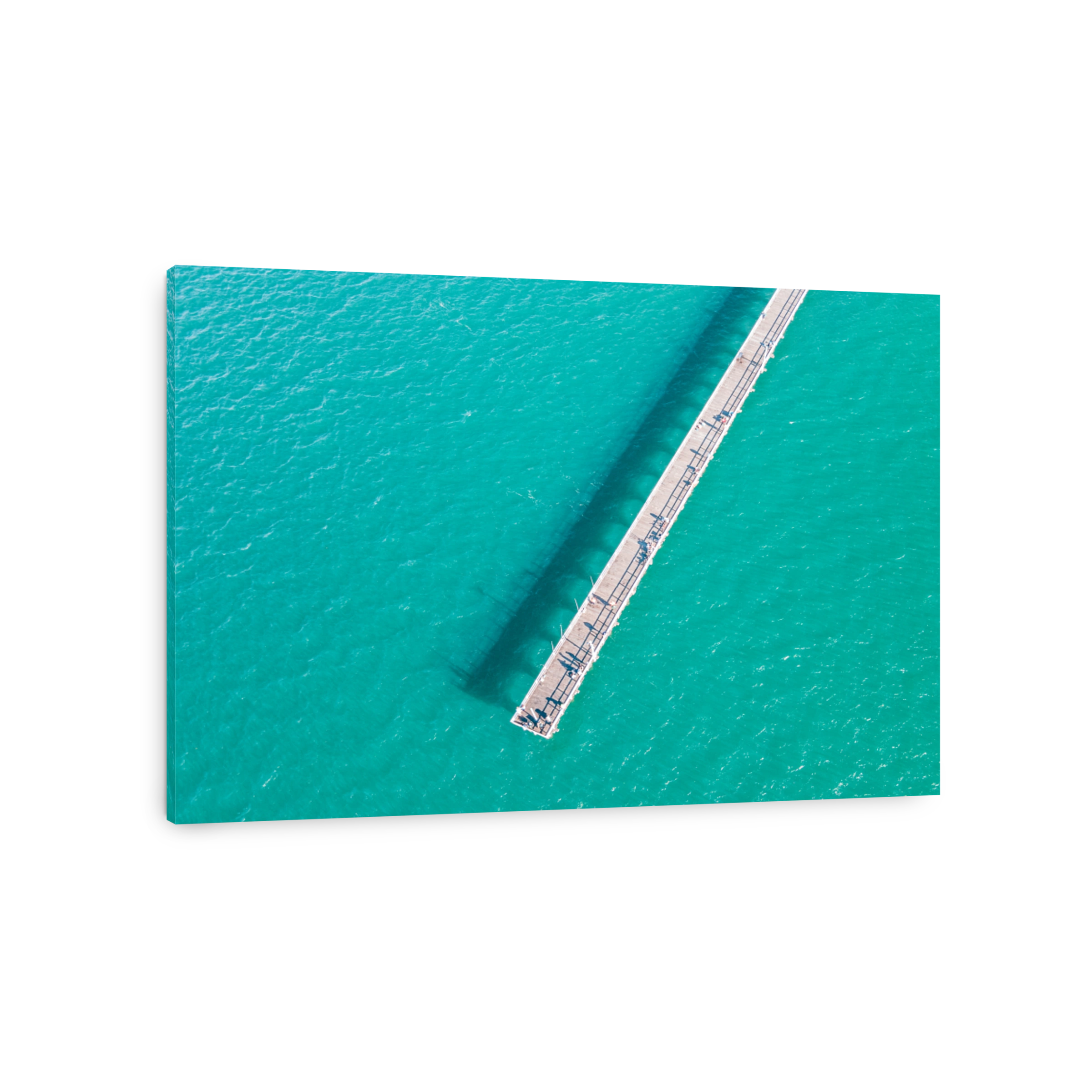 Hervey Bay, Urangan Pier (aerial view)