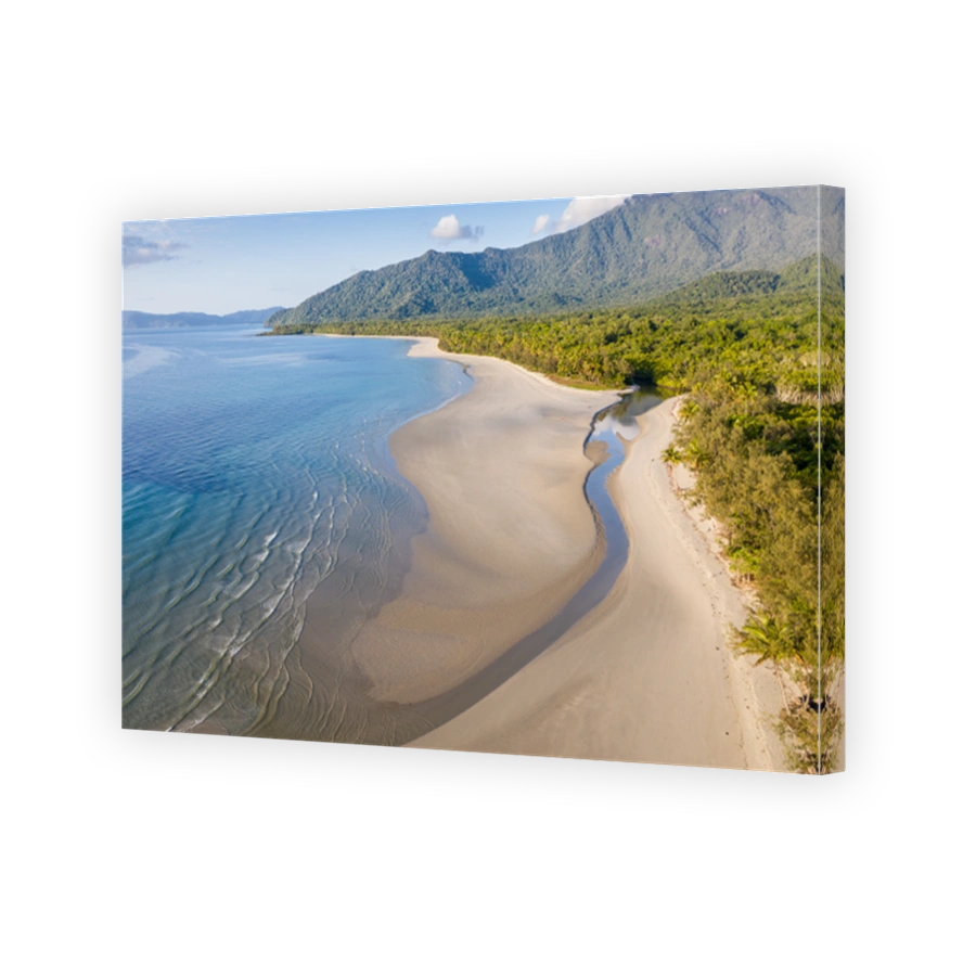 Daintree Rainforest - Queensland Australia - View of Noah Beach