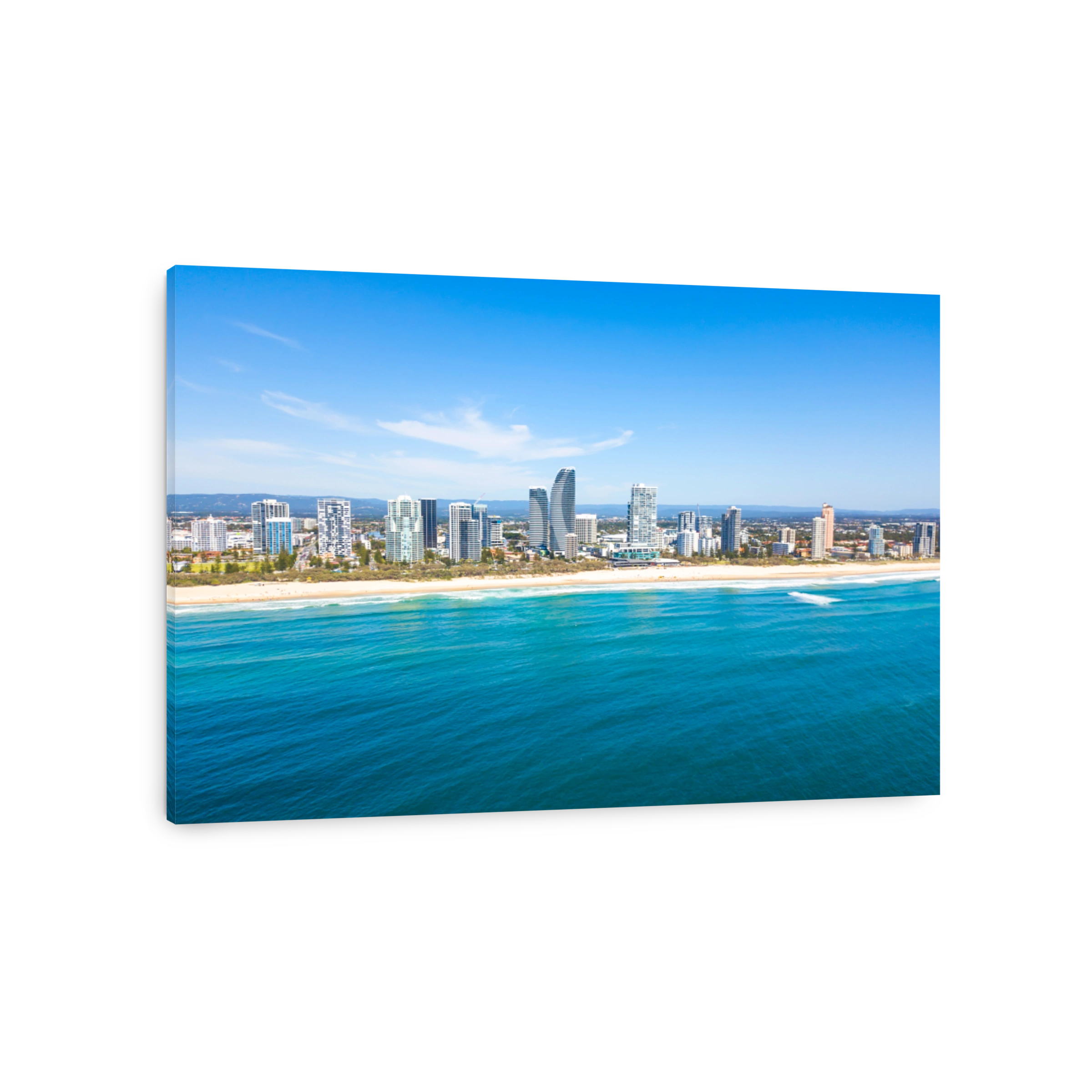 Broadbeach aerial image on the Gold Coast