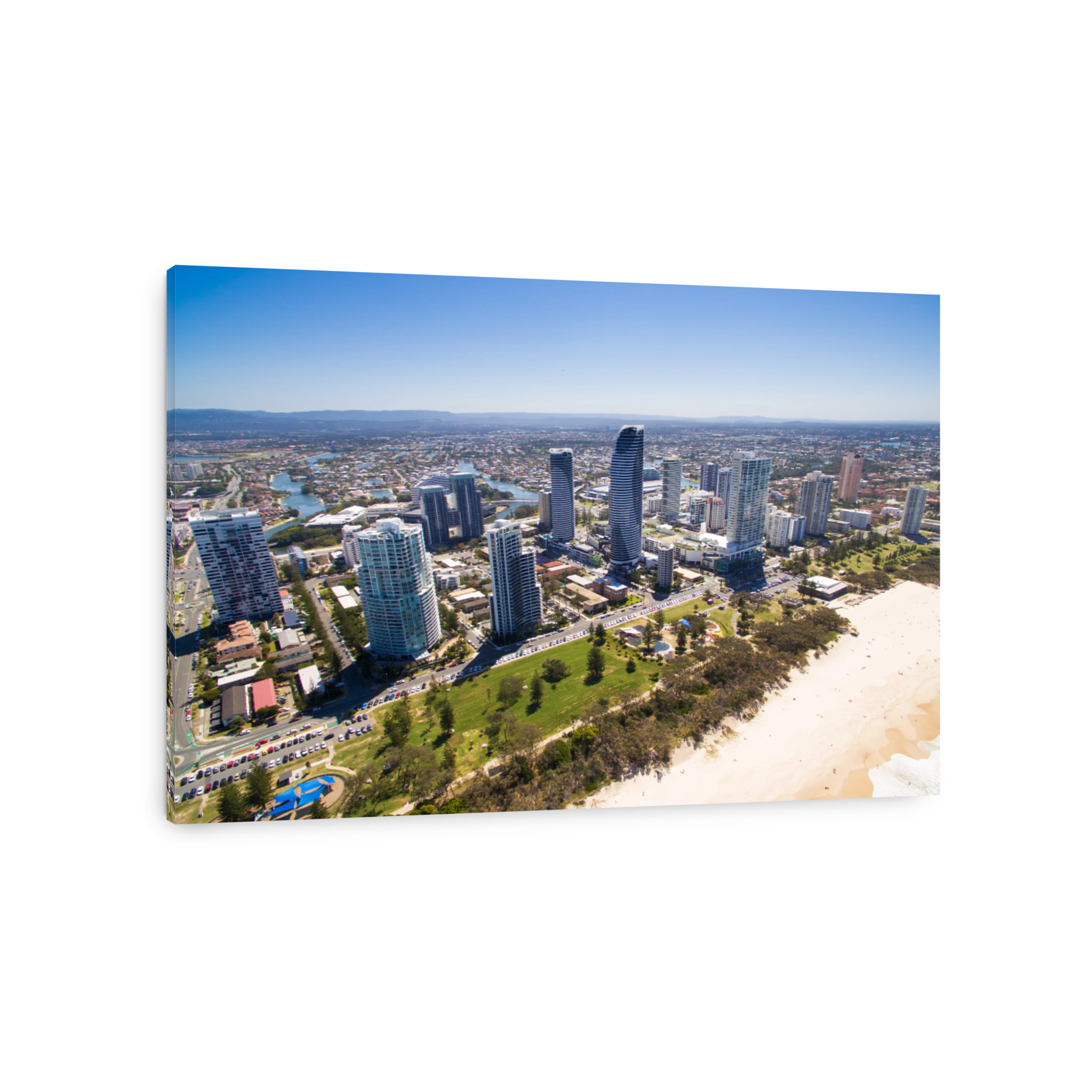 Broadbeach aerial image on the Gold Coast