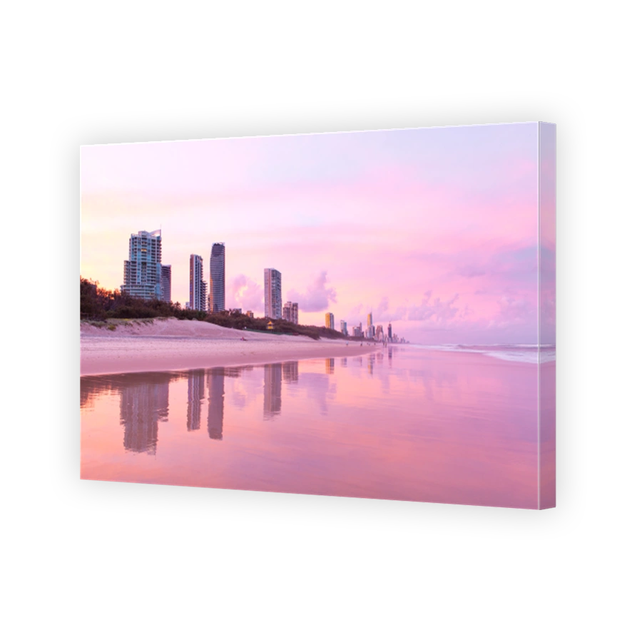 Broadbeach sunrise reflections