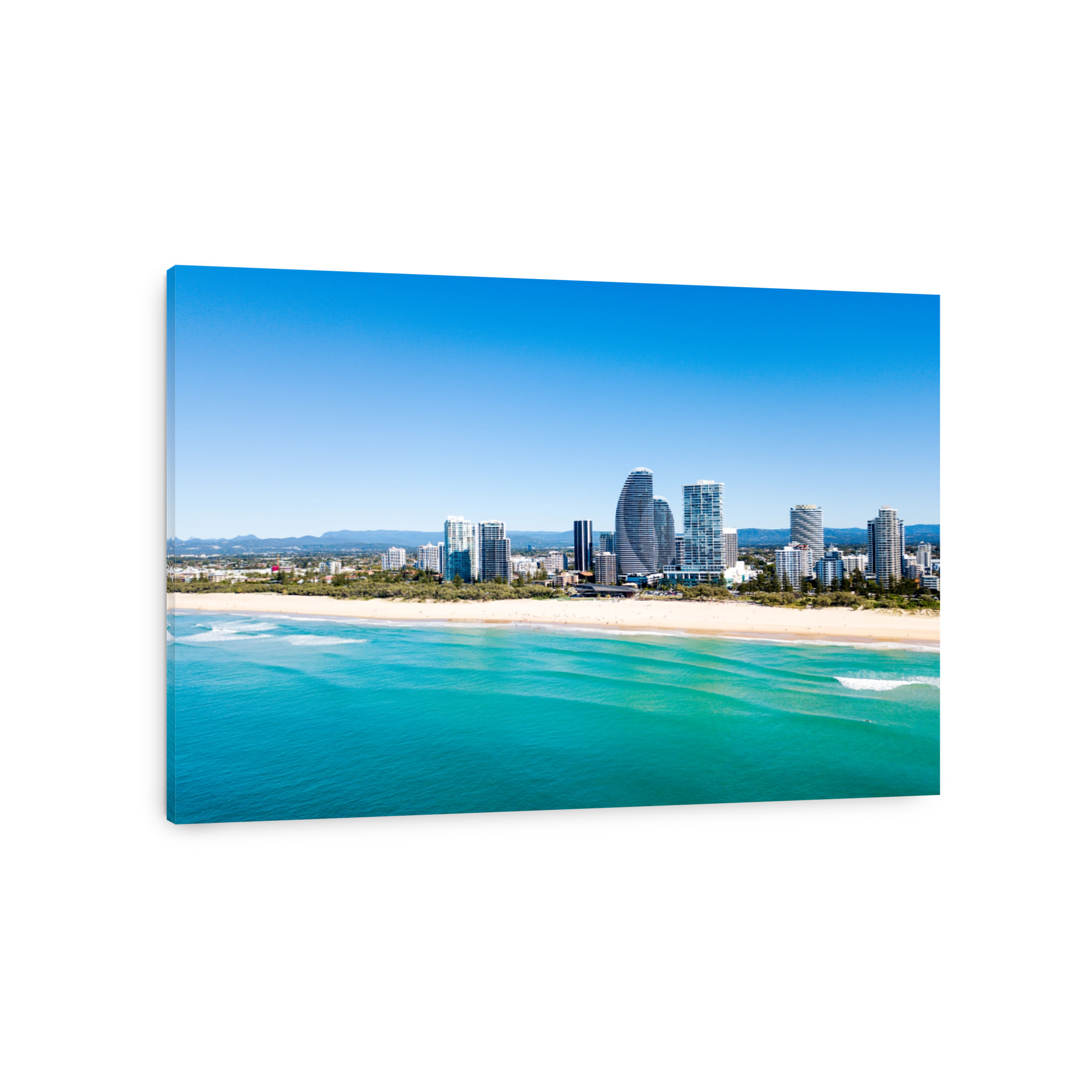 Broadbeach aerial image on the Gold Coast