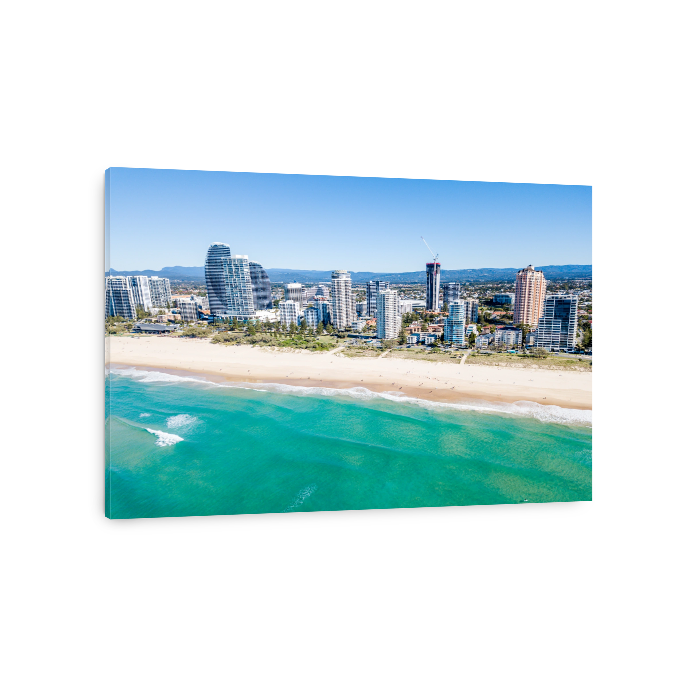 Broadbeach aerial image on the Gold Coast