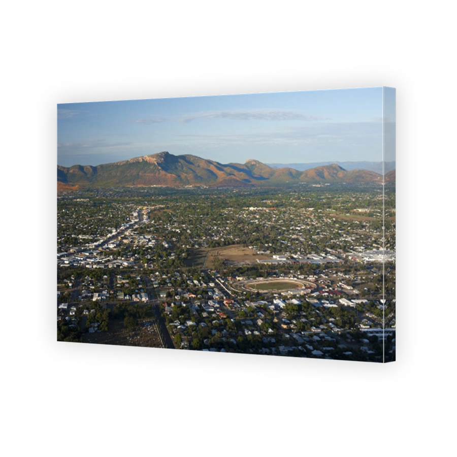 Aerial view on Townsville city