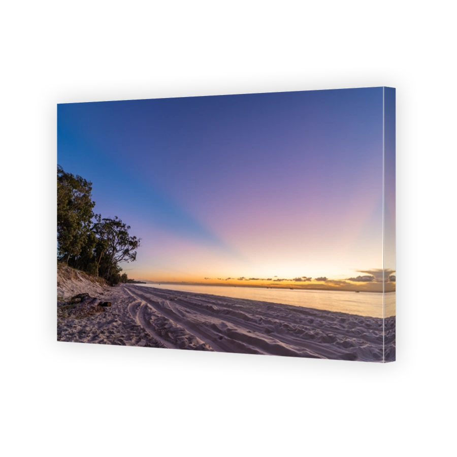 Beach Camping on Moreton Island in Queensland Australia