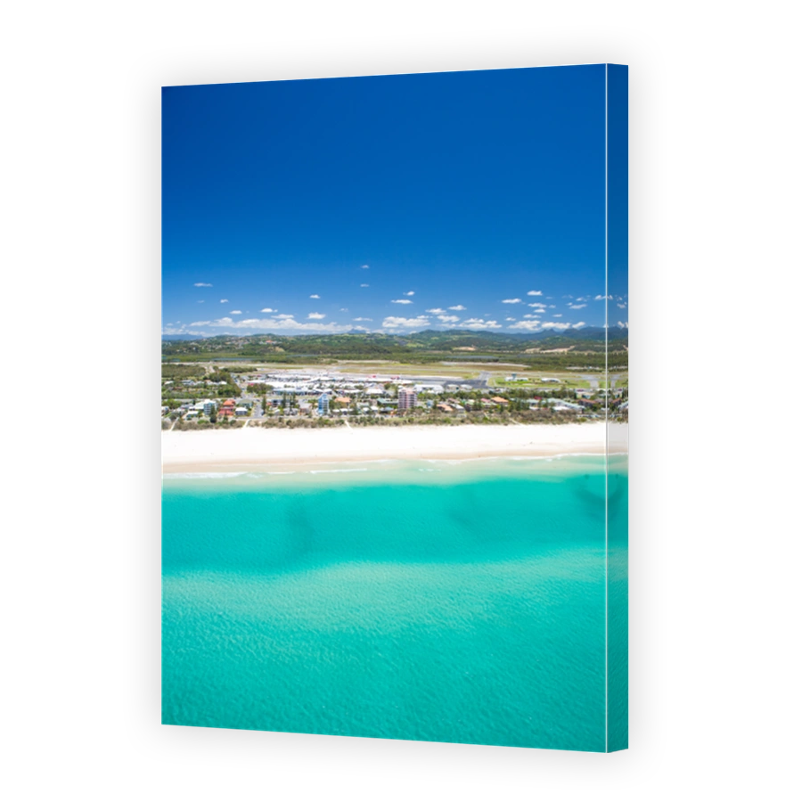 An aerial view of Coolangatta