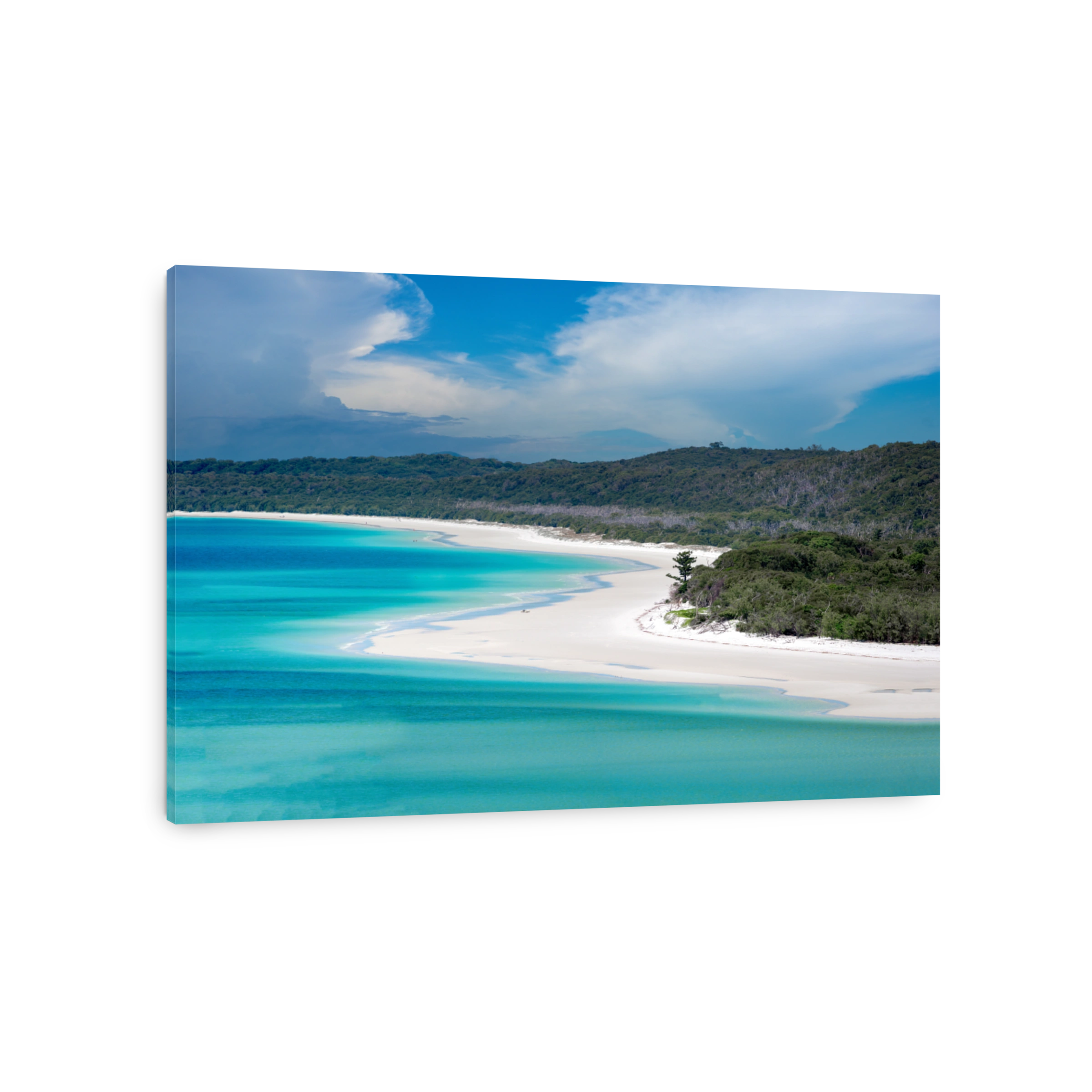 Dream destination: Whitehaven beach on Whitsunday island, Queensland, Australia