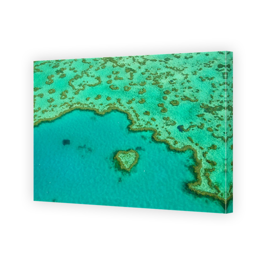 Aerial View Of Great Barrier Reef