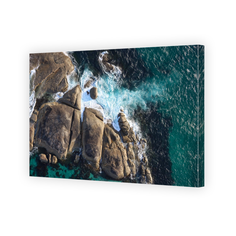 Elephant Rocks from above. Denmark Western Australia