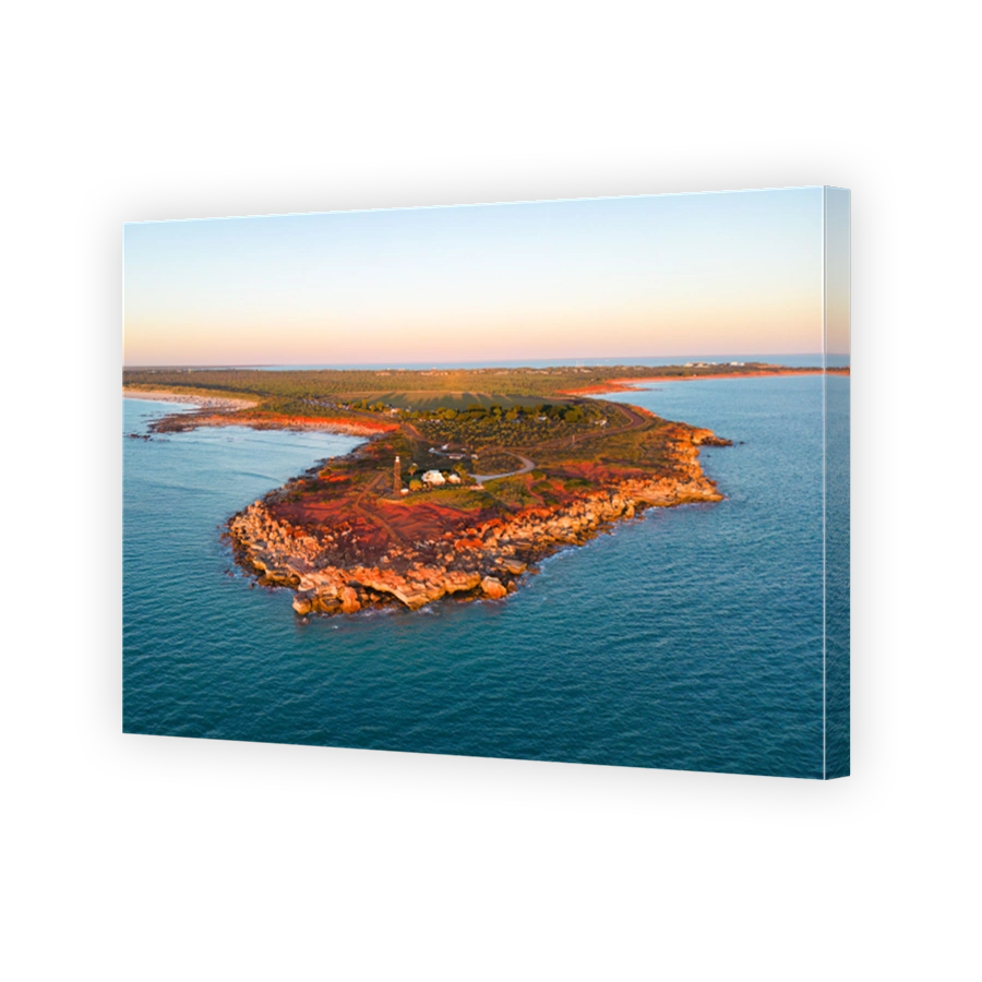 Aerial view of Gantheaume Point, Broome, Western Australia