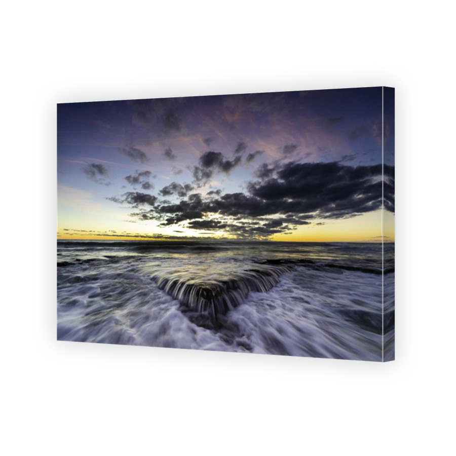 Beautiful sky and sunset at Cable beach in Broome, Western Australia