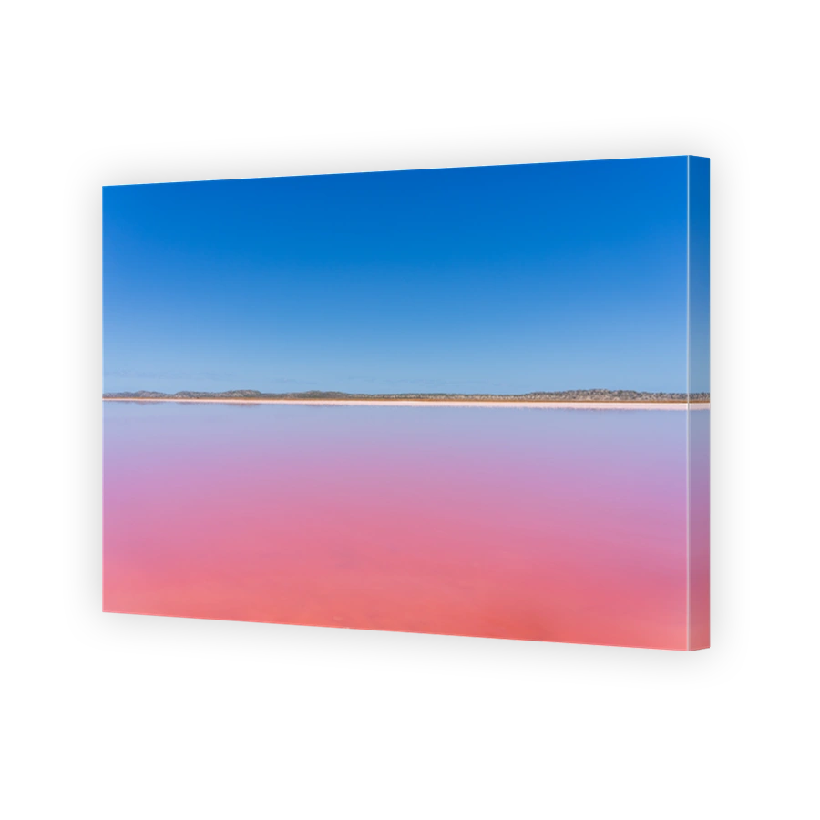Hutt Lagoon - Pink Lake in Port Gregory