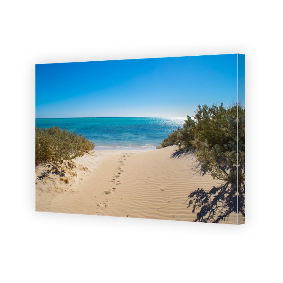 beach and blue sea