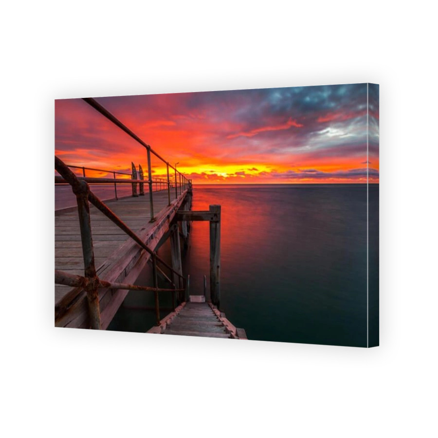 A magical sunset at Port Noarlunga Jetty