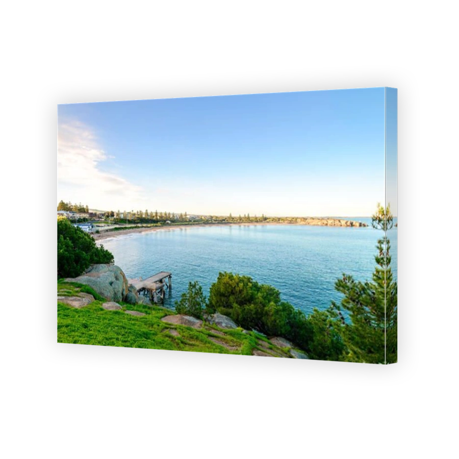 View at Port Elliot Jetty, Horseshoe Bay, South Australia