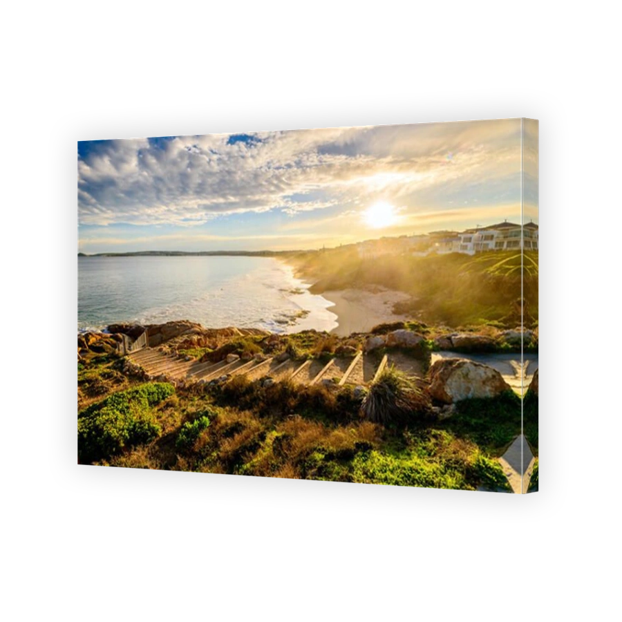 Picturesque sunset at Port Elliot, Horseshoe Bay, South Australia