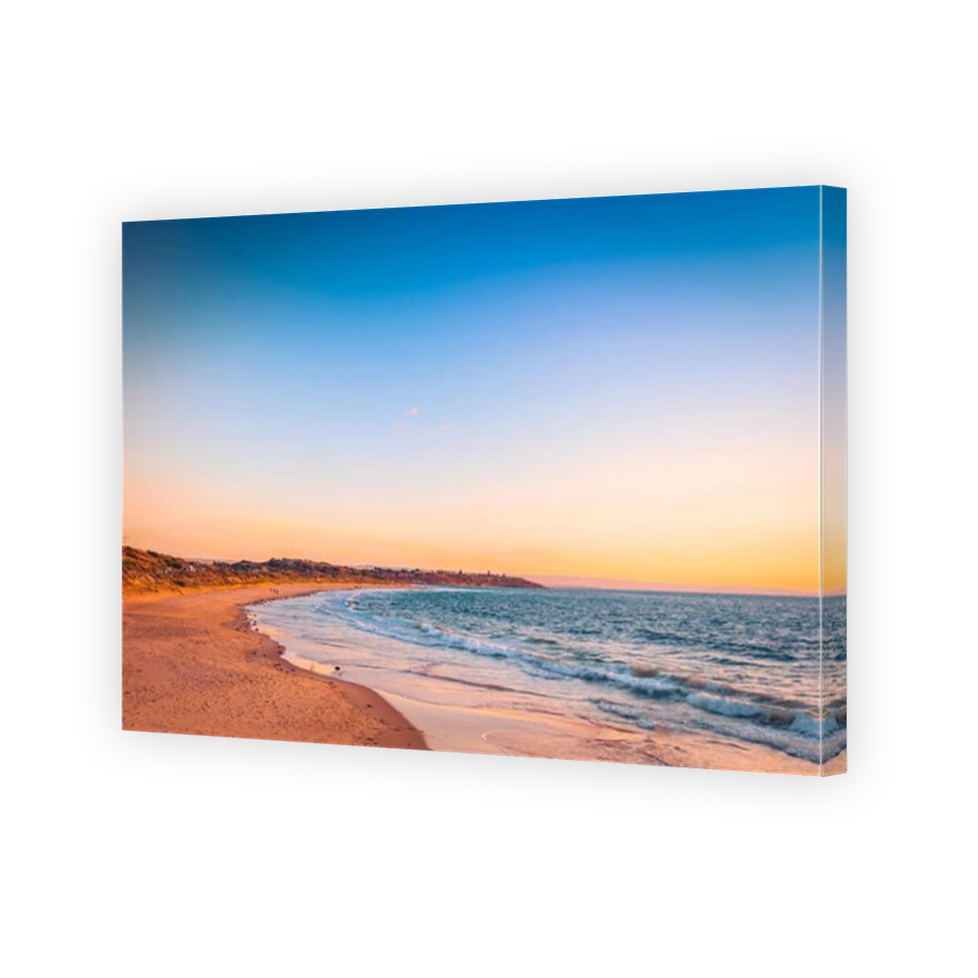 Port Noarlunga beach  at sunset, South Australia