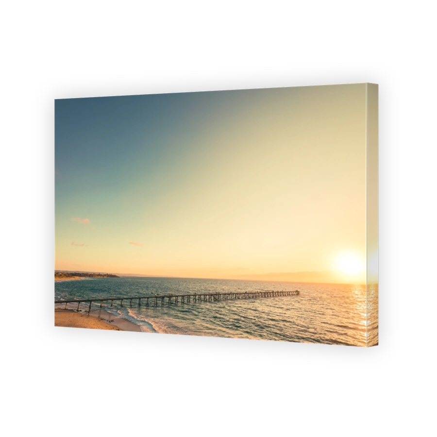 Port Noarlunga jetty at sunset