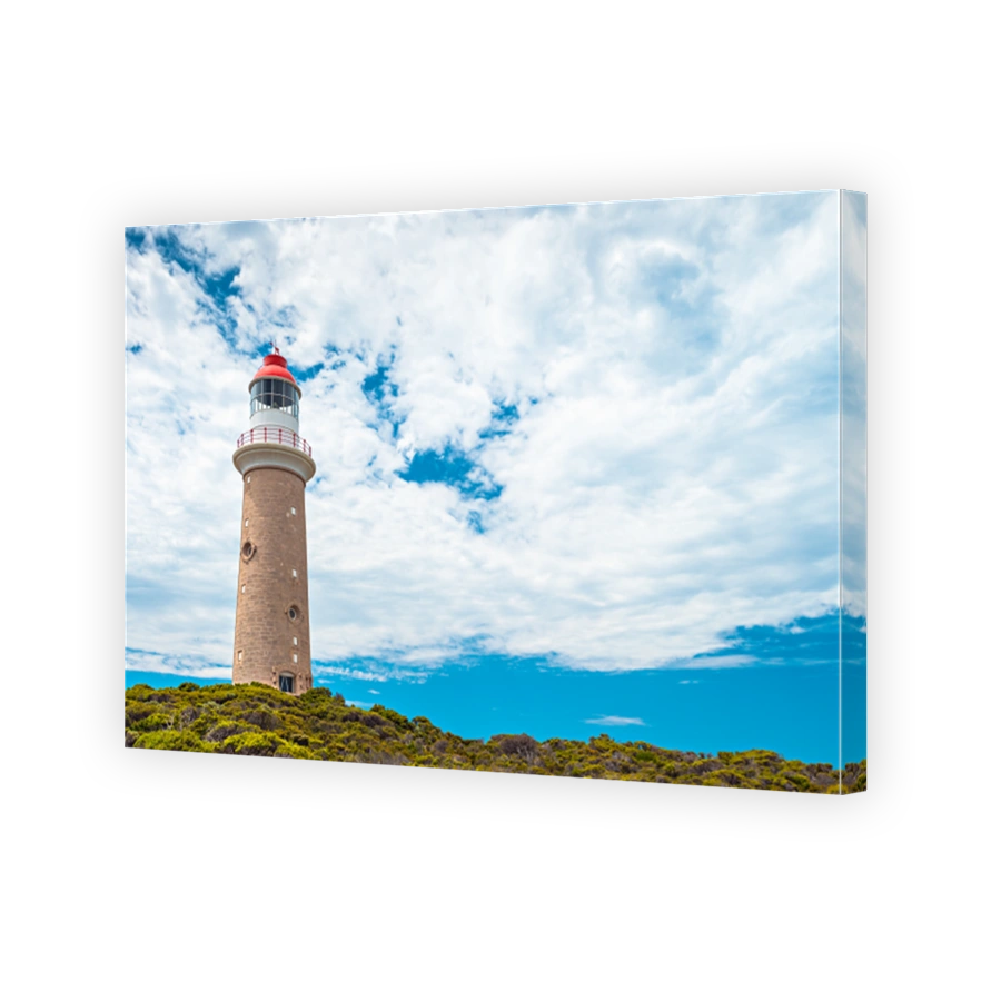 Cape Du Couedic lighthouse under beautiful sky, Kangaroo Island