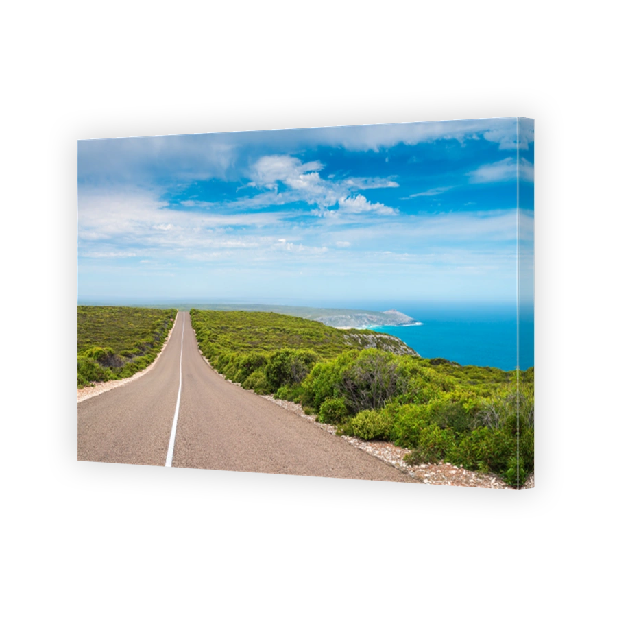 Coastal road along the Kangaroo Island
