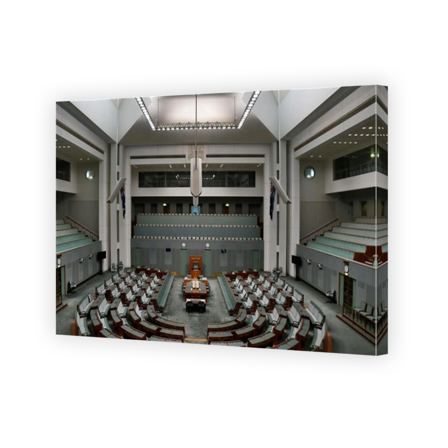 Senate, Parliament House, Capital Hill, Canberra in Australia