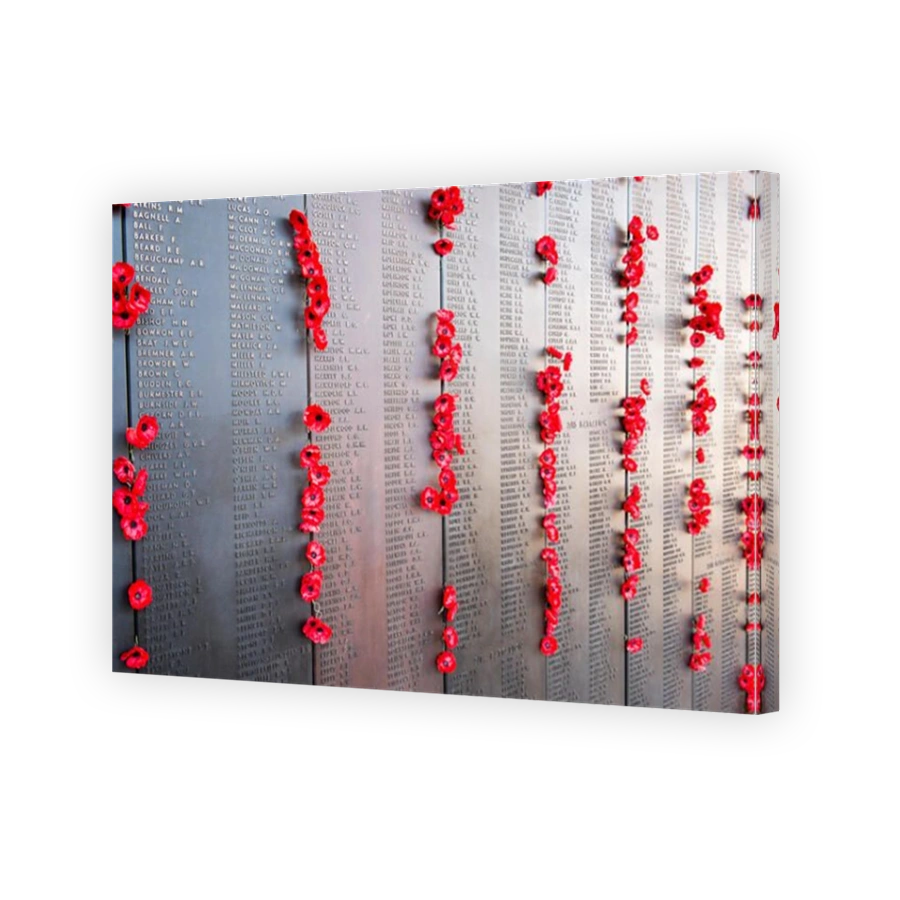 Roll of honour remembering those who have perished , Australian war memorial in Canberra,Australia