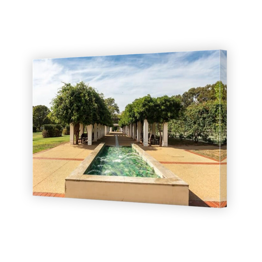 Centenary of Australian Women's Suffrage Commemorative Artwork and Fountain in the grounds of Old Parliament House, Canberra.