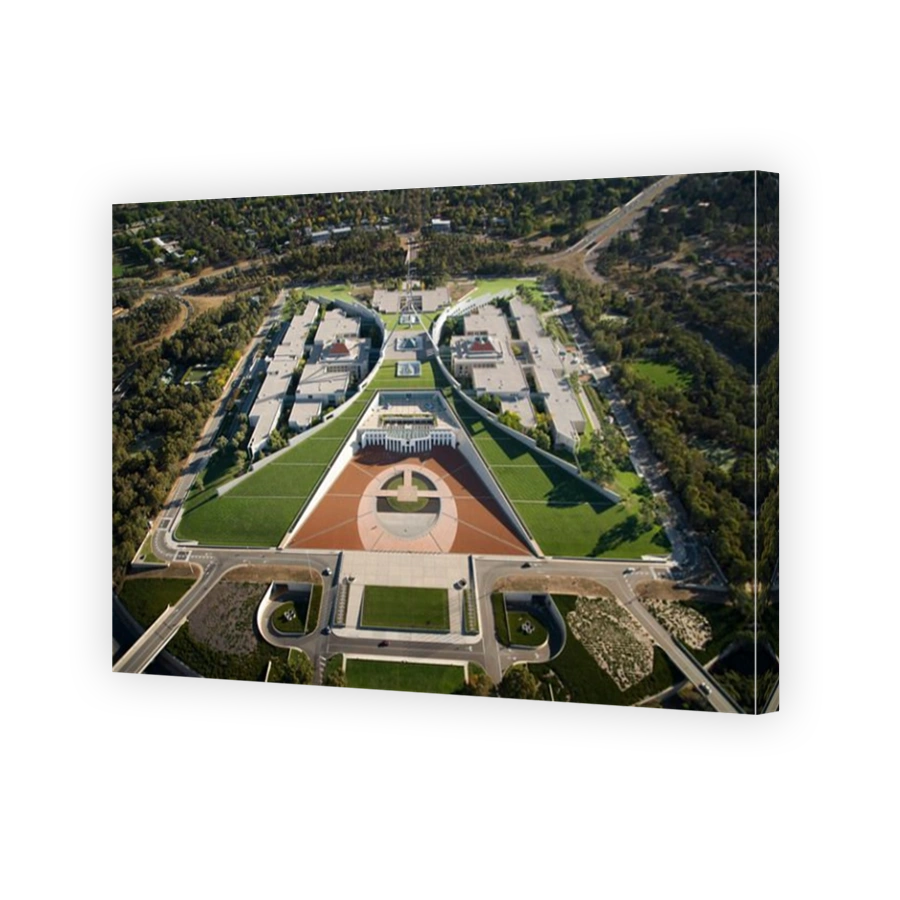 Parliament House of Australia, Canberra, ACT, Australia.