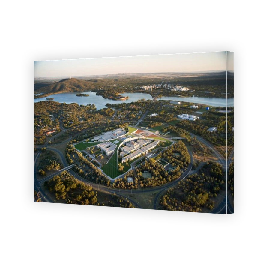Parliament House of Australia, Canberra, ACT, Australia.