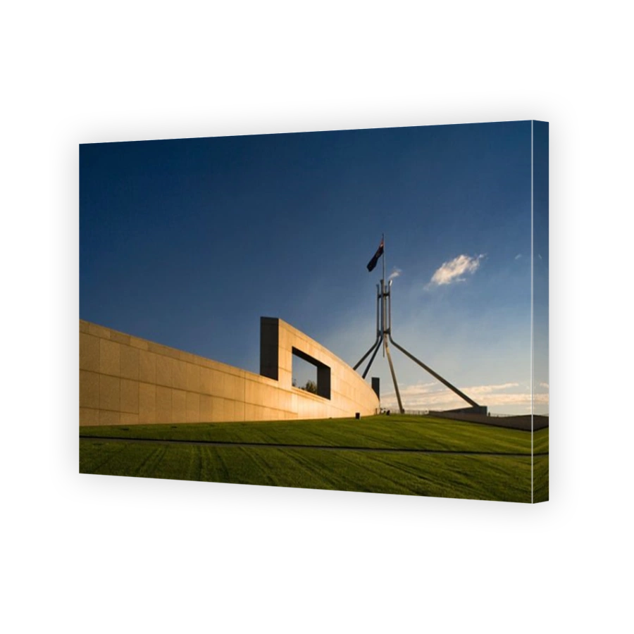 Parliament House of Australia, Canberra, ACT, Australia.