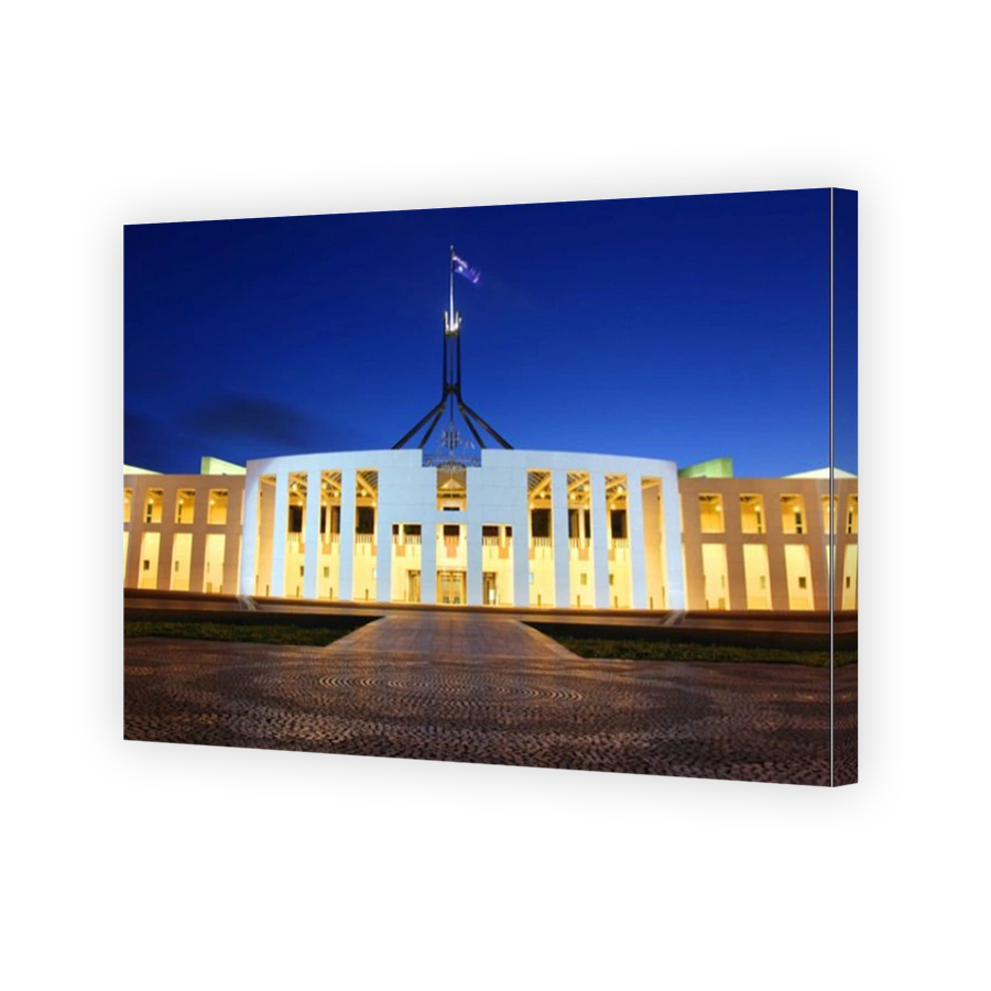 Australian Parliament house in Canberra