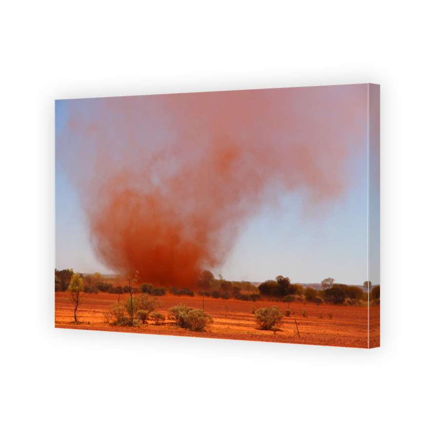 Whirlwind in Australian outback