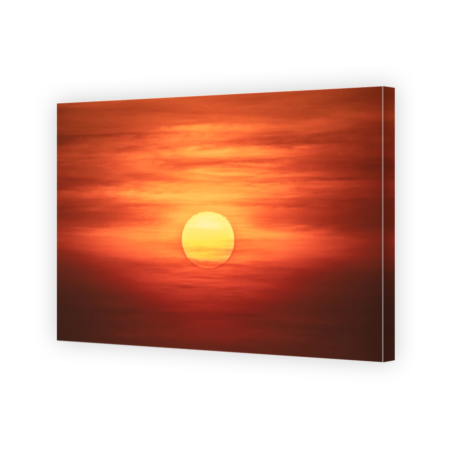 Closeup of the dramatic sunset at Mindil Beach