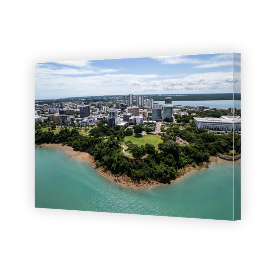 Darwin CBD during the day