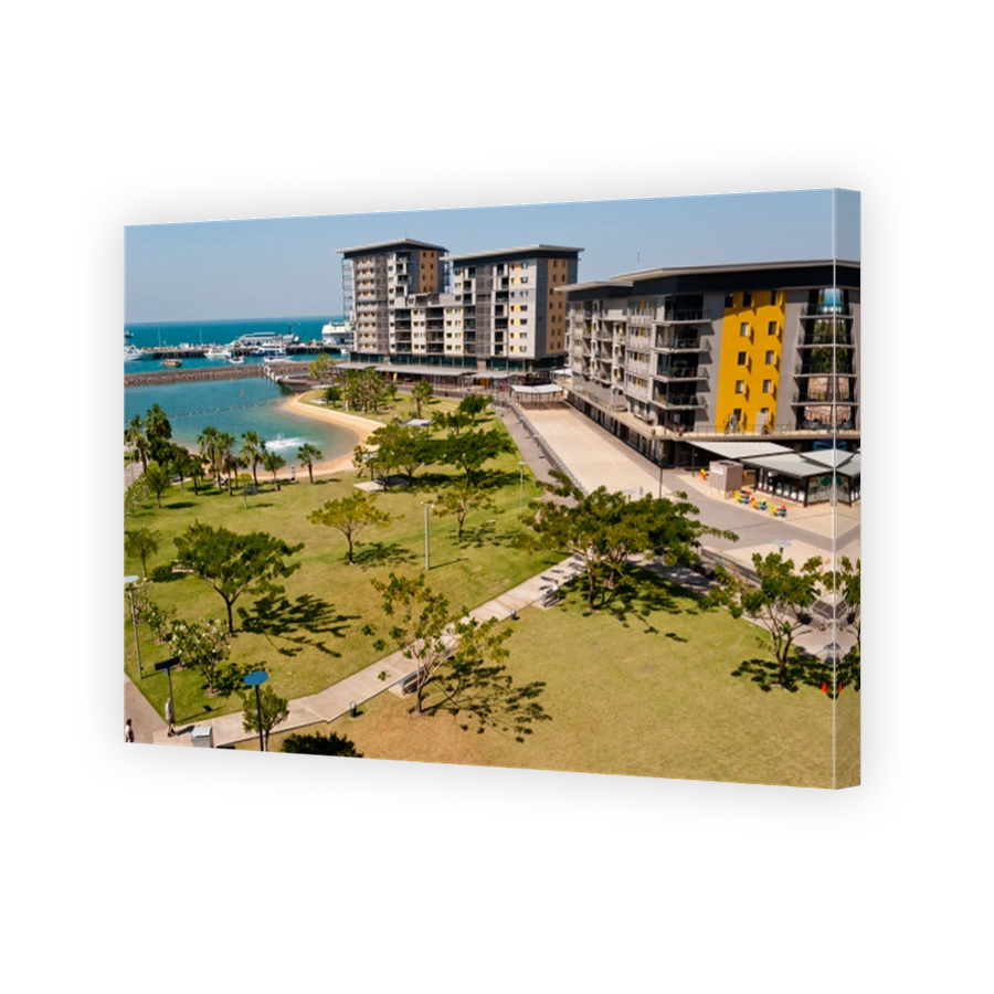 Scenic view of Darwin City Waterfront