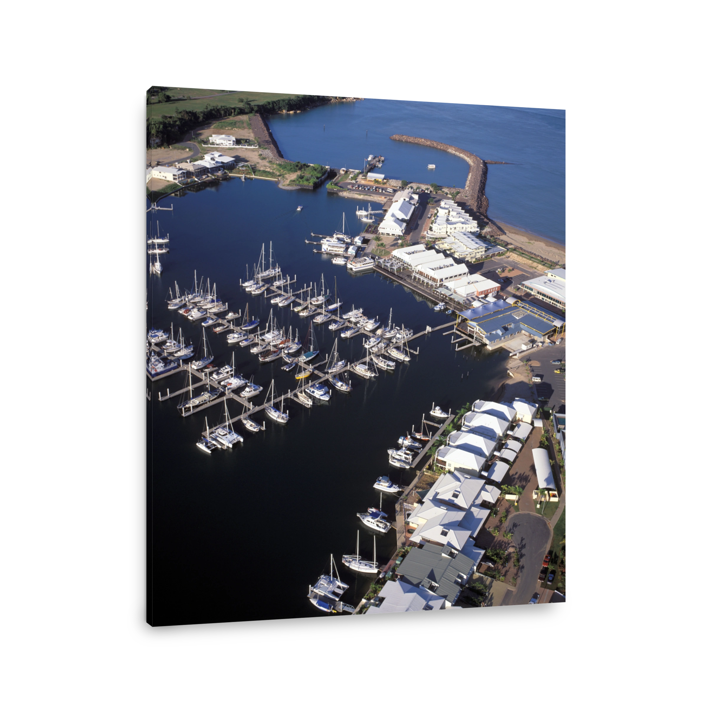 Cullen Bay marina.
