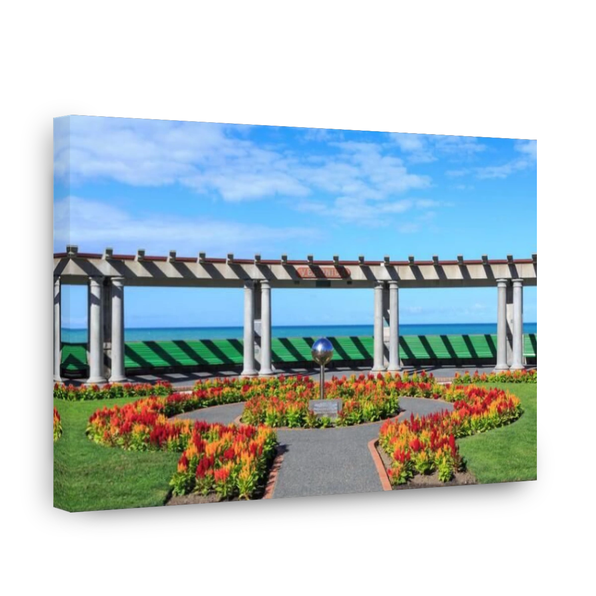 Napier, New Zealand. The "Veronica Sunbay" in Beach Domain, a waterfront park